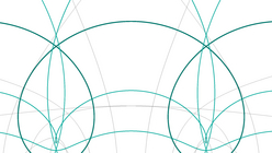 Sujetbild mit mathematischen Grafiklinien.